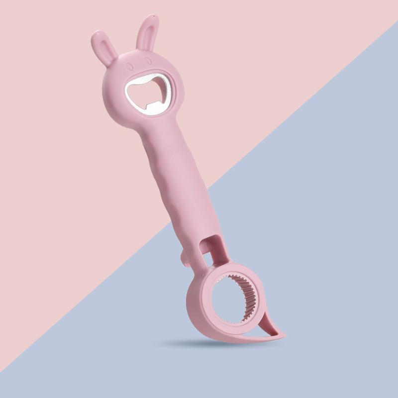 🎁 BUY 1 GET 1 FREE | Multifunction Bottle & Jar Opener – Easy-Grip, Multi-Size Design for Stubborn Lids & Caps ✨