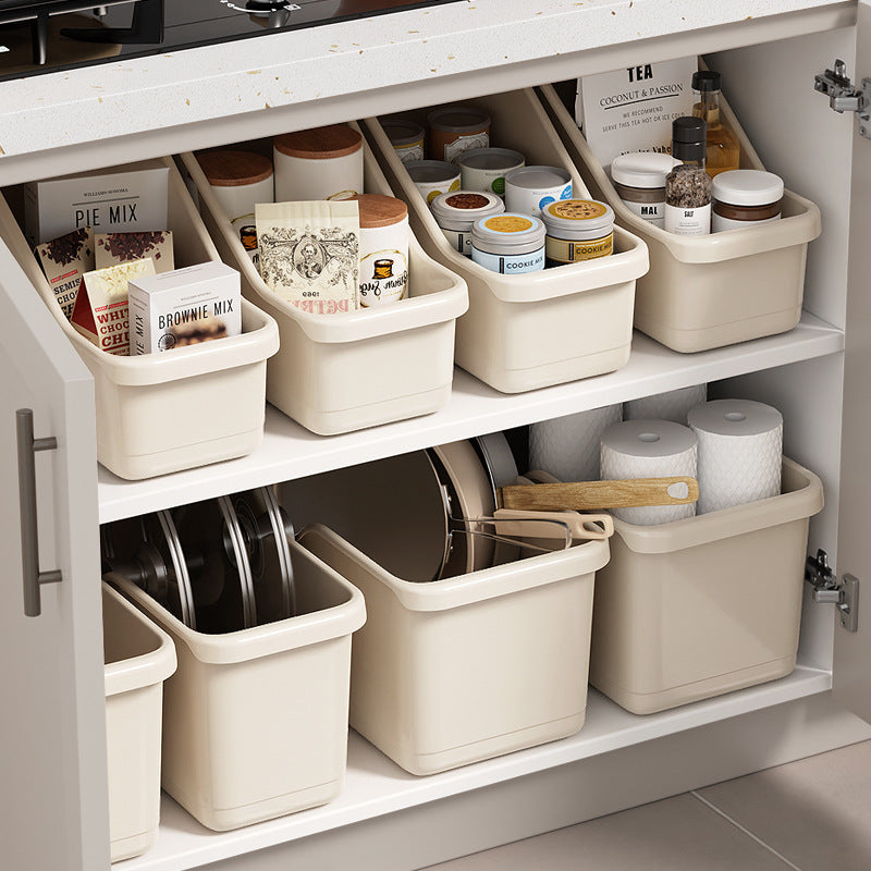 Open-Front Kitchen Cabinet & Pantry Storage Bin