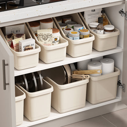 Open-Front Kitchen Cabinet & Pantry Storage Bin
