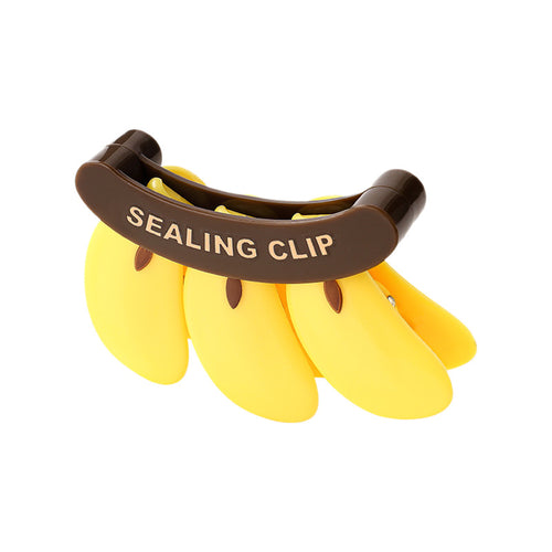 Banana-Shaped Food Bag Sealing Clips