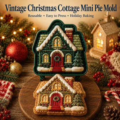 🔥🔥All set boxes Only $5.62 Last Day Promotion!✨ 🎄16-Design Christmas Mini Pie Mold Collection 🥧