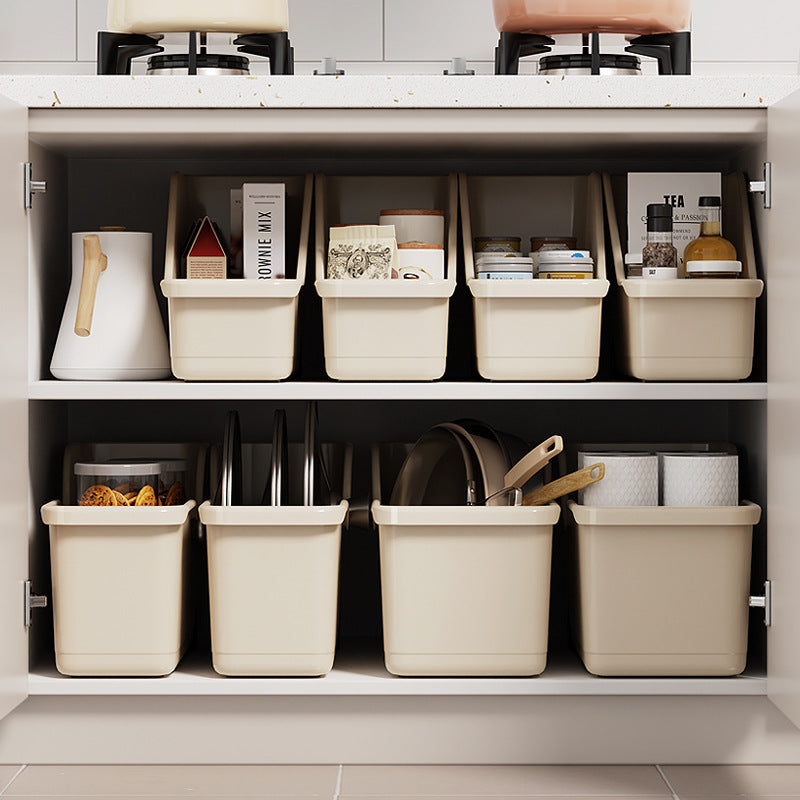 Open-Front Kitchen Cabinet & Pantry Storage Bin