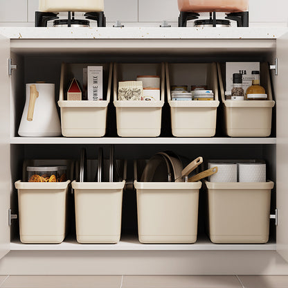Open-Front Kitchen Cabinet & Pantry Storage Bin