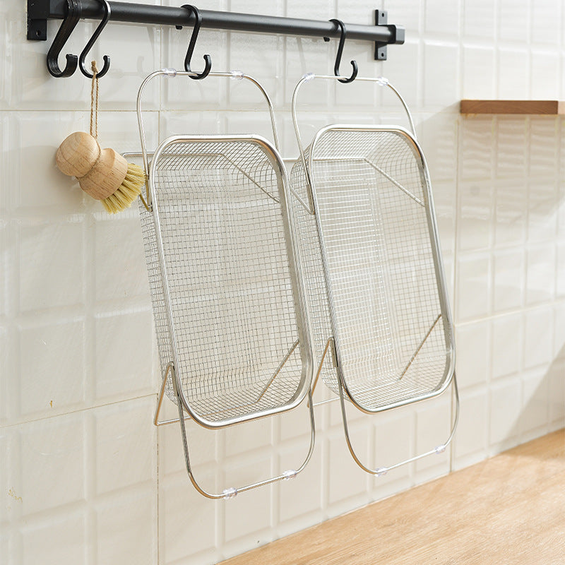 Expandable Over-the-Sink Colander & Drying Basket