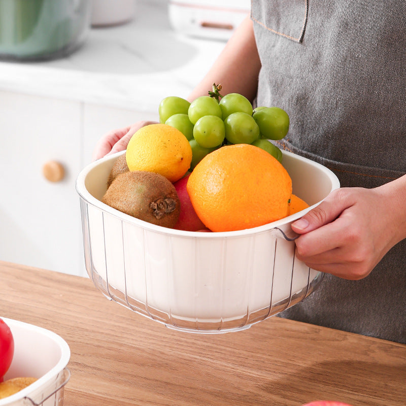 2-in-1 Fruit & Vegetable Washing Basket