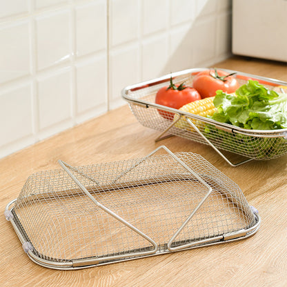 Expandable Over-the-Sink Colander & Drying Basket