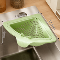 Corner Sink Strainer Basket for Food Scraps & Produce