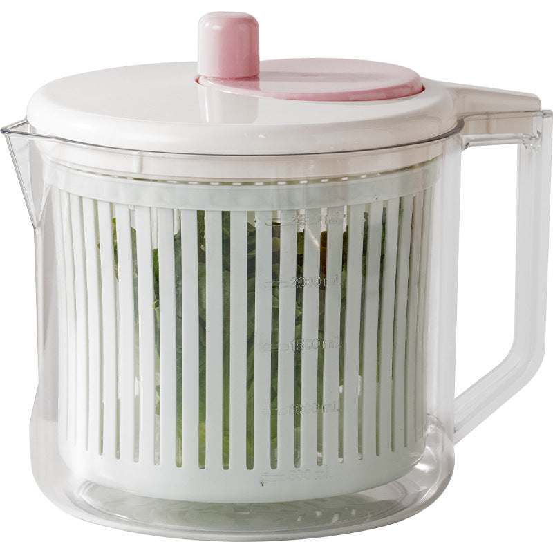 Manual Salad Spinner & Produce Washing Basket
