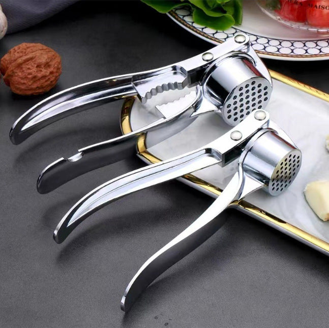 Stainless Steel Garlic Press