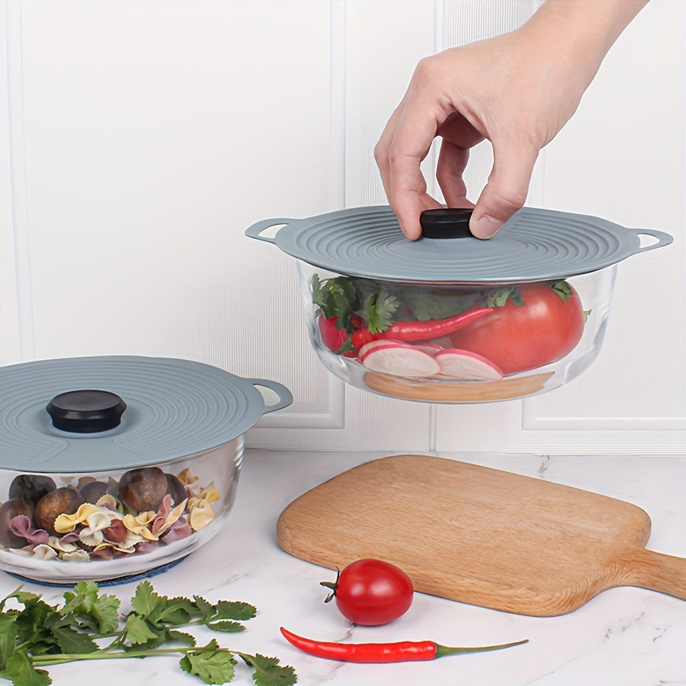 Universal Silicone Pot & Pan Lid with Dual Handles