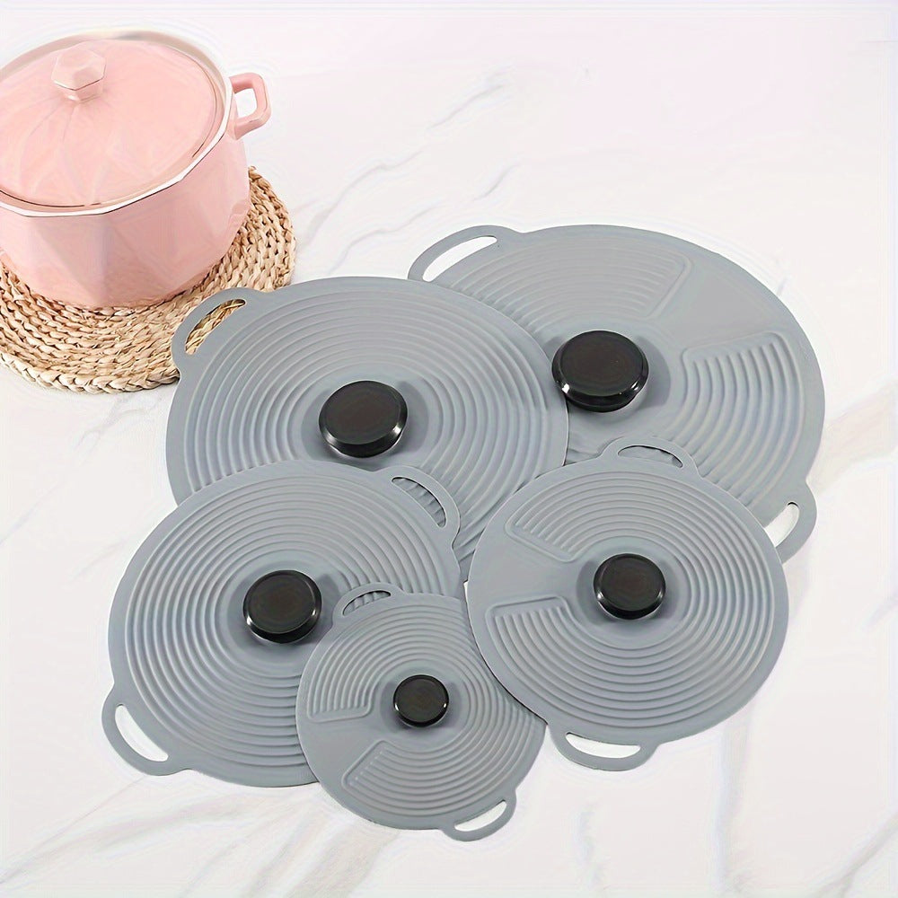Universal Silicone Pot & Pan Lid with Dual Handles