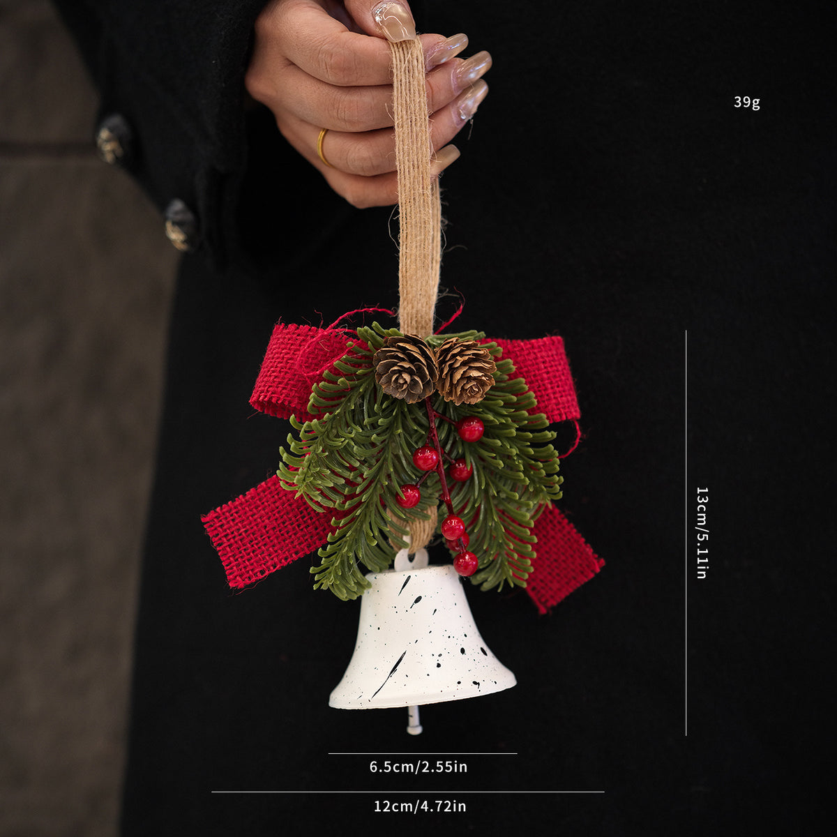 🎄2026 Christmas 🎅Bell Bow Pendant Christmas Tree Decoration