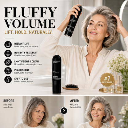 🙋‍♀️LAST DAY - BUY 2 GET 2FREE - $8.24✨ EACHFluffyHair Shaping Spray, InstantVolume For Flat Hair, Fuller-Looking Hair All Day
