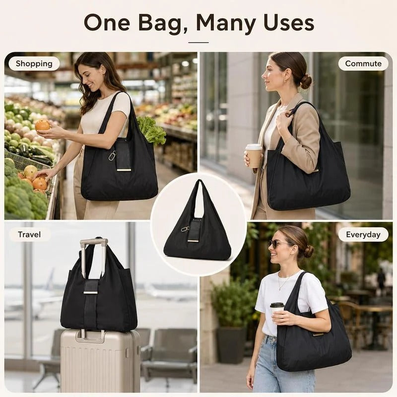 Tiny as a Keychain, Holds Up to 30 lbs! The Ultimate Everyday Foldaway