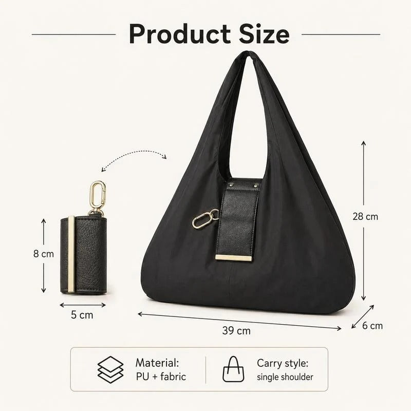 Tiny as a Keychain, Holds Up to 30 lbs! The Ultimate Everyday Foldaway