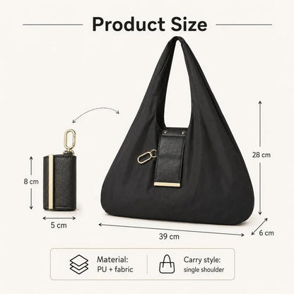 Tiny as a Keychain, Holds Up to 30 lbs! The Ultimate Everyday Foldaway