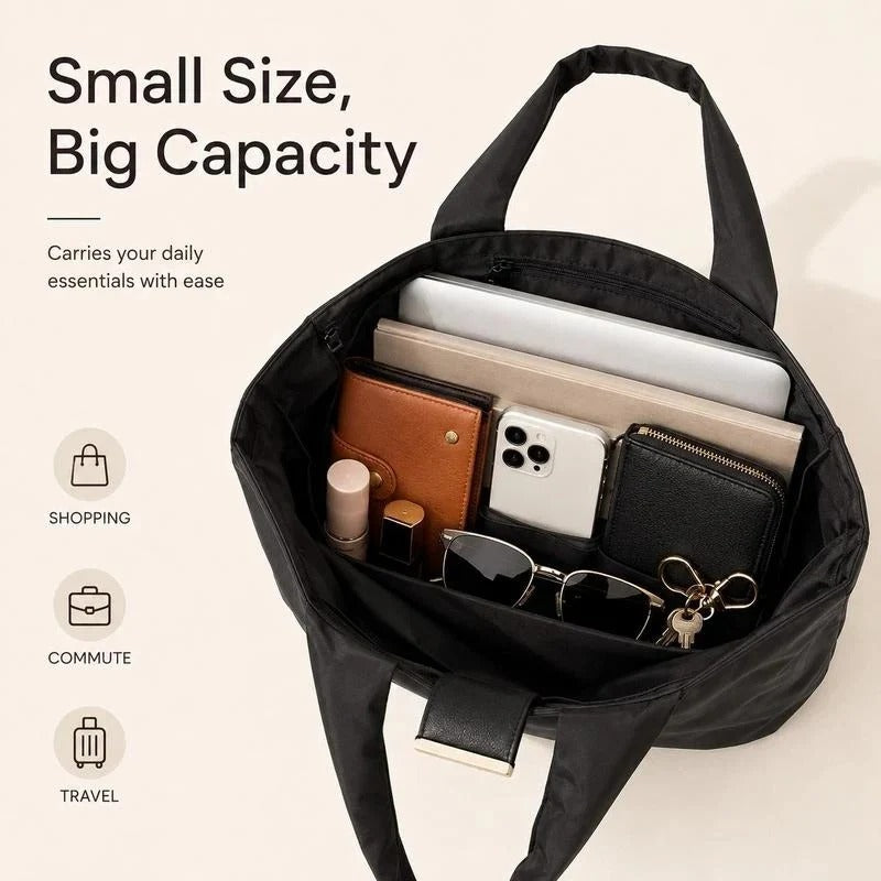 Tiny as a Keychain, Holds Up to 30 lbs! The Ultimate Everyday Foldaway