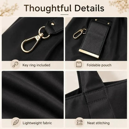 Tiny as a Keychain, Holds Up to 30 lbs! The Ultimate Everyday Foldaway