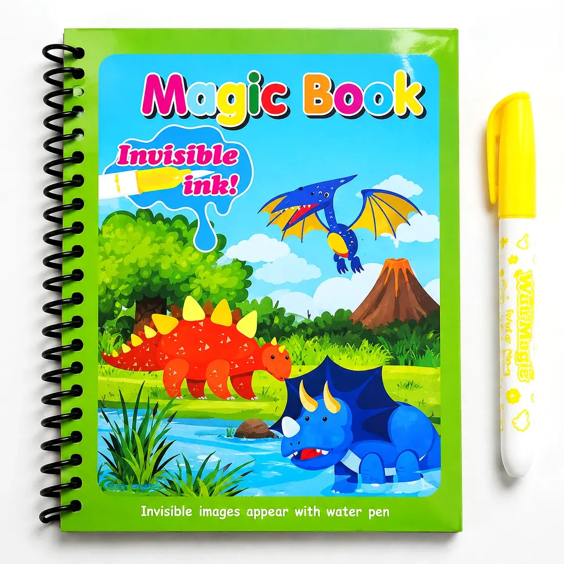 🎁 BUY 1 GET 1 FREE — Magic Water Coloring Book | 💧 Reusable, Mess-Free Fun