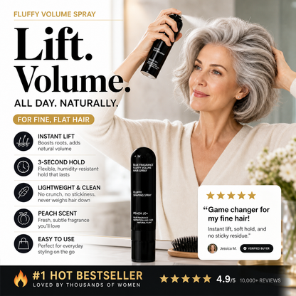 🙋‍♀️LAST DAY - BUY 2 GET 2FREE - $8.24✨ EACHFluffyHair Shaping Spray, InstantVolume For Flat Hair, Fuller-Looking Hair All Day