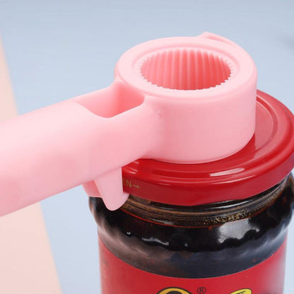 🎁 BUY 1 GET 1 FREE | Multifunction Bottle & Jar Opener – Easy-Grip, Multi-Size Design for Stubborn Lids & Caps ✨