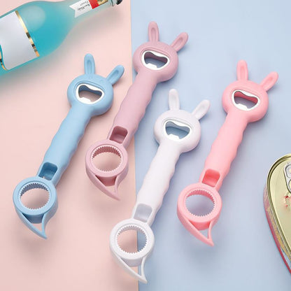 🎁 BUY 1 GET 1 FREE | Multifunction Bottle & Jar Opener – Easy-Grip, Multi-Size Design for Stubborn Lids & Caps ✨